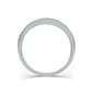 Nova Star® 1/8ctw. Lab Grown Diamond Sterling Silver Band - image 3