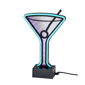 Simplee Adesso Infinity Neon Martini Glass Table/Wall Lamp - image 1