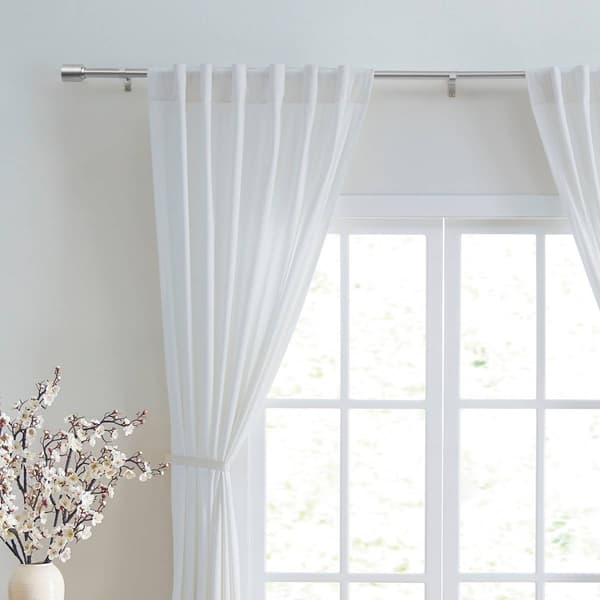DKNY Fin 66in. Curtain Rod Set
