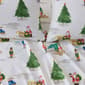 Freshfolds Cotton Santa & Friends Holiday 4pc. Flannel Sheet Set - image 4