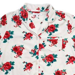 Petite Carole Hochman Floral Long Sleeve Pajama Set