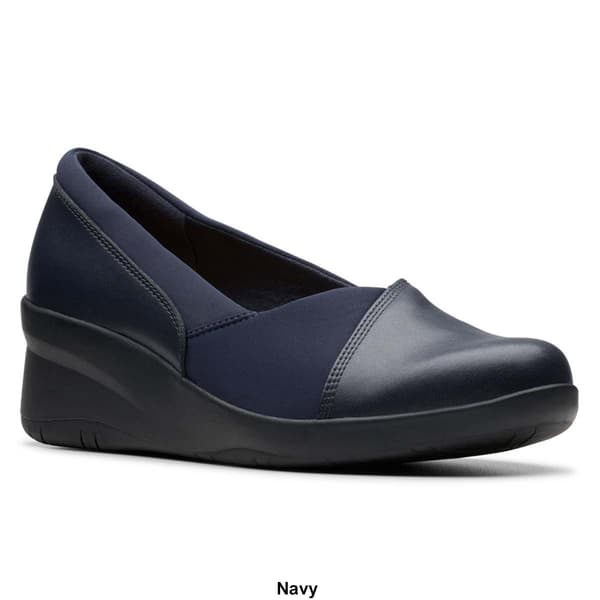 Womens Clarks® Suttyn Walk Wedge Heel