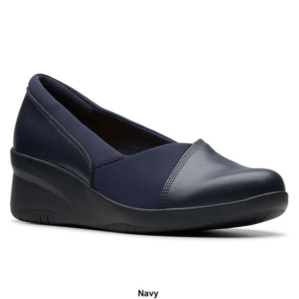 Womens Clarks® Suttyn Walk Wedge Heels - image 