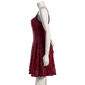 Juniors Emerald Sundae Floral Lace V Waist Skater Dress - image 4