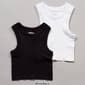 Girls (7-14) 1st Kiss® 2pk. Seamless Tank Tops - image 2