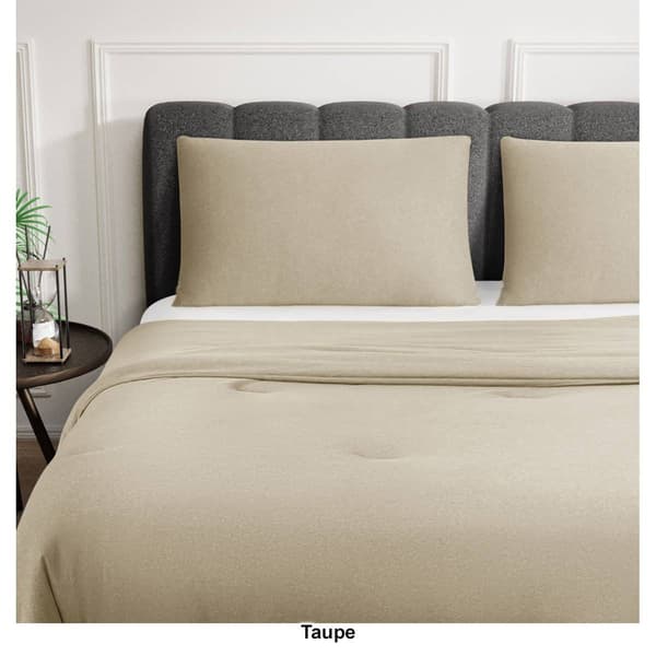 Awesome Home Soft Easy Care Jersey 3pc. Comforter Set