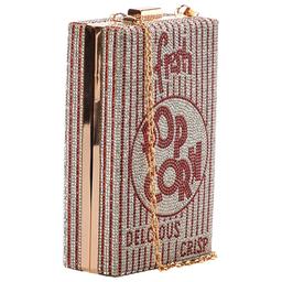 DS Fashion Rhinestone Popcorn Crossbody