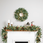 Northlight Pre-Lit Blue Spruce Artificial Christmas Wreath - image 4
