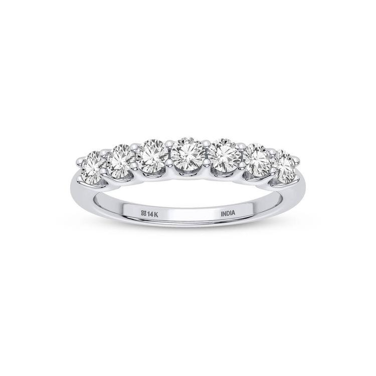 Nova Star(R) 3/4ctw. Lab Grown Diamond 7 Stone Band Ring