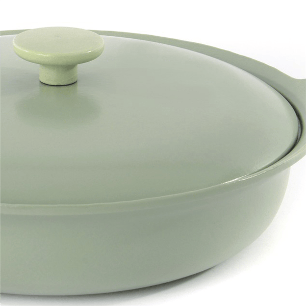 BergHOFF Ron 11in. Cast Iron 3.5Qt. Deep Skillet with Lid