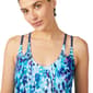 Womens Free Country Cascading Skin Blouson Tankini Swim Top - image 4