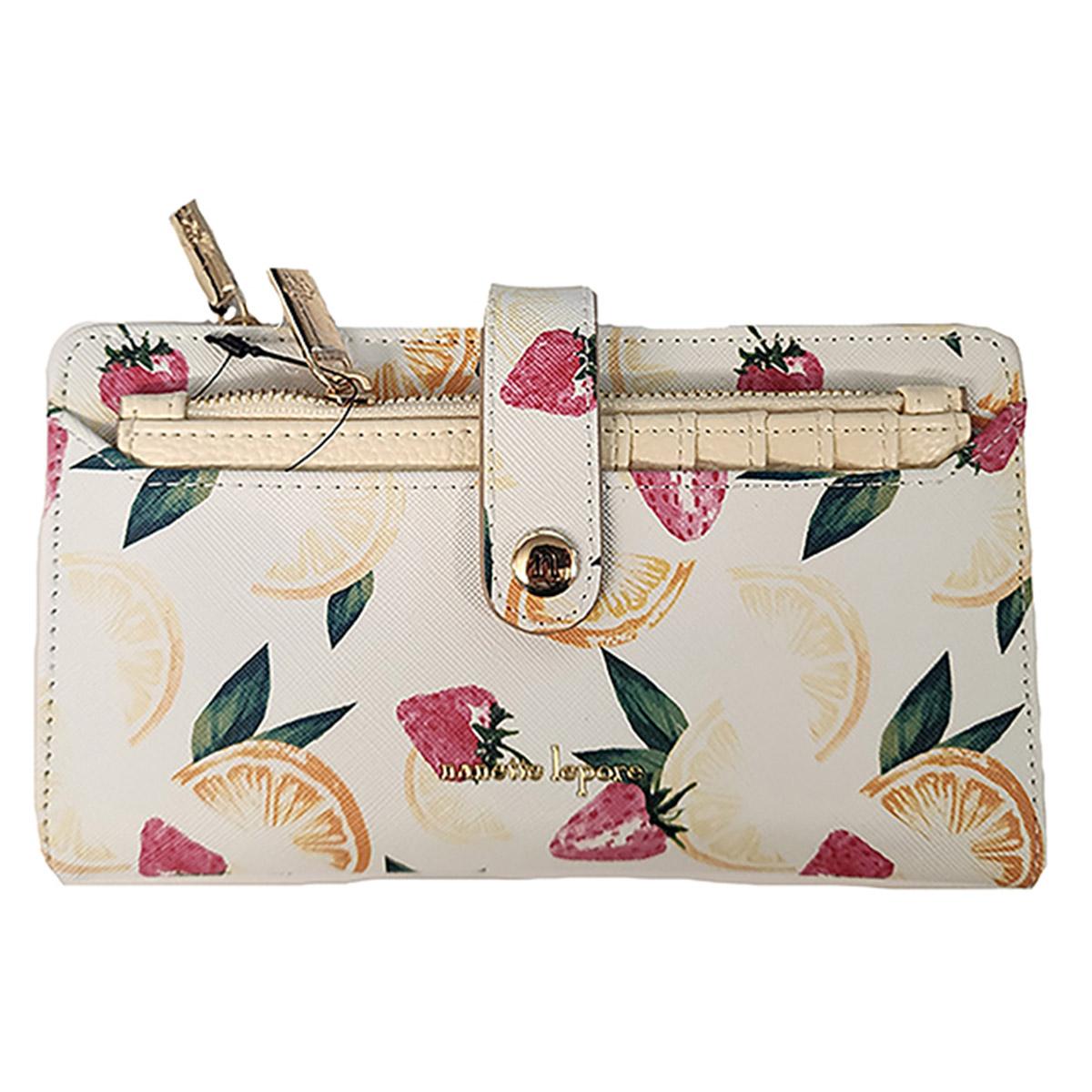 Womens Nanette Lepore Lilli Fruit Bi-Fold Wallet