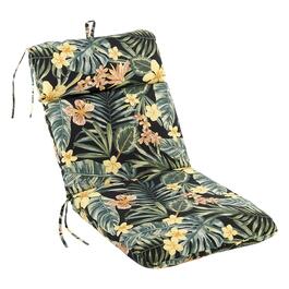 Jordan Manufacturing High Back Chair Cushion - Yellow Floral