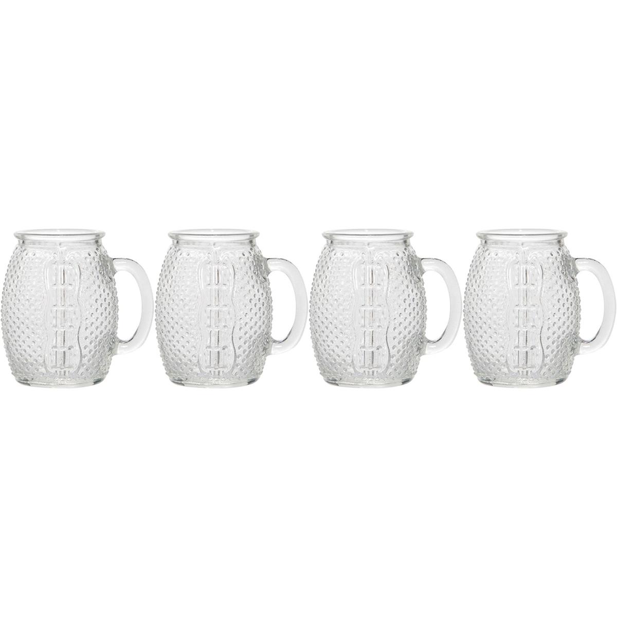 Home Essentials Football Shot Glasses - Set of 6