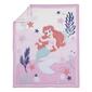 Disney 3pc. The Little Mermaid Ariel Cute by Nature Mini Crib Set - image 3