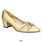 Womens Easy Street Millie Satin Block Heel Pumps - image 8