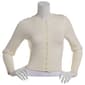Juniors Derek Heart Crew Neck Button Front Cardigan - image 1