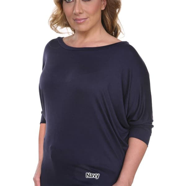 Plus Size White Mark Tunic
