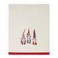 Avanti Christmas Gnomes Bath Towel - image 1