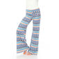 Womens White Mark Pink Printed Palazzo Pants - image 1