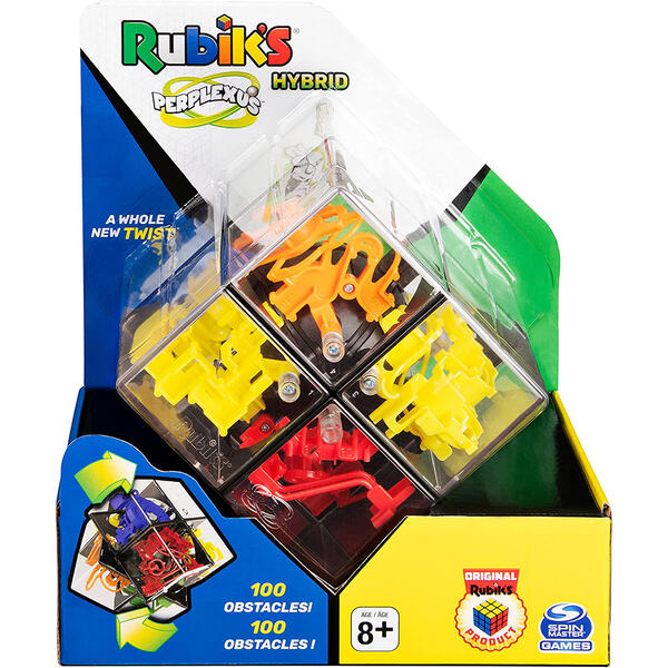 Rubiks Perplexus Hybrid Challenging Puzzle Maze Ball Skill Game - image 