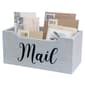 Elegant Designs Farmhouse Wooden Decorative "Mail" Organizer Box - image 6