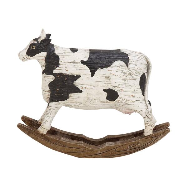 9th & Pike&#40;R&#41; White Polystone Farmhouse Sculpture - image 