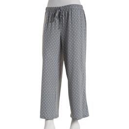 Womens Hanes&#40;R&#41; Simple Dots Capri Pajama Pants
