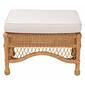 bali & pari Brooklyn Bohemian Honey Rattan Ottoman Stool - image 2