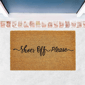 VCNY Home Shoes Off Please Outdoor Coir Doormat - image 2