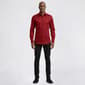 Mens Bill Blass Essentials Slim Fit Dress Shirt - Dried Berry - image 3