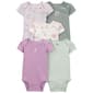 Baby Girl &#40;NB-24M&#41; Carters&#40;R&#41; 5pk. Floral Short Sleeve Bodysuits - image 1