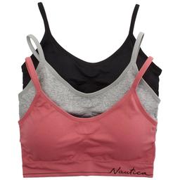 Plus Size Nautica 3pk. Lounge Bras - NT6340-3PKX