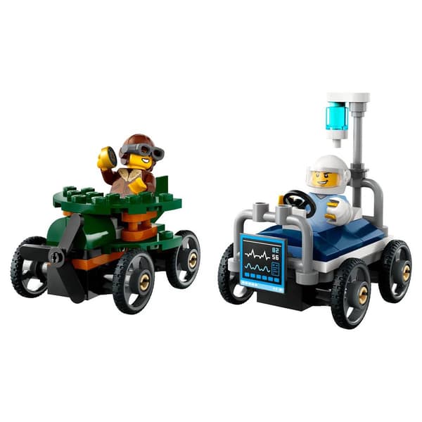 LEGO® CITY Pizza vs. Fire Truck Race Car Pack Building Kit