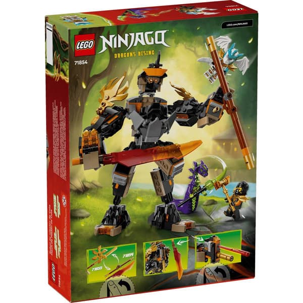 LEGO® Ninjago® Cole''s Mission Mech & Dragon Zane Building Kit