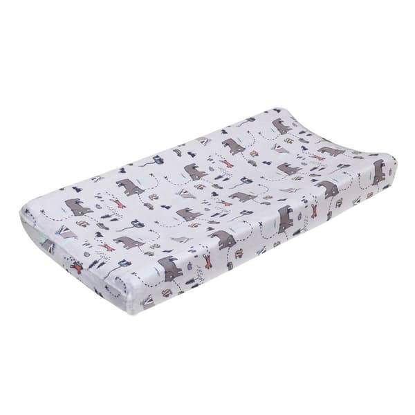 Carters(R) Woodland Friends Super Soft Changing Pad Cover - image 