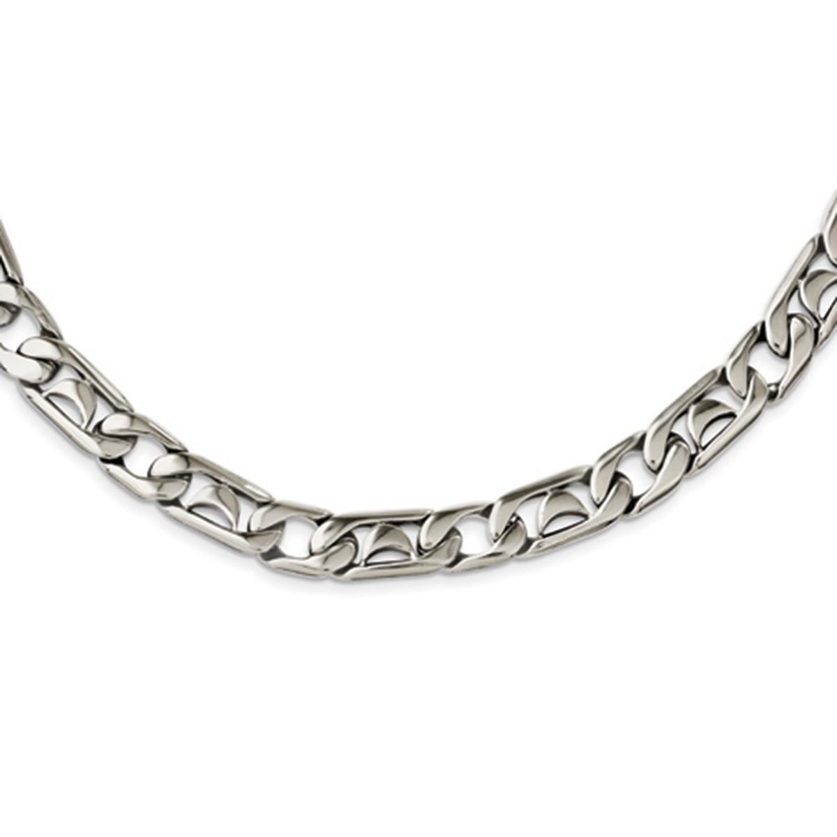 Mens Gentlemen’s Classics™ Polished Open Link Necklace