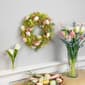 Northlight Seasonal Eggs w/ Butterflies Artificial Easter Wreath - image 2