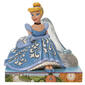 Jim Shore Blue Cinderella & Glass Slipper Figurine - image 1
