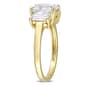 Diamond Classics™ 10kt. Yellow Gold 3-Stone Ring - image 2