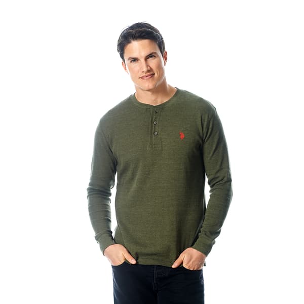 Levi's® THERMAL HENLEY - Jumper - rainy day/sand 