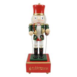 Northlight Seasonal 12in. Animated Cymbalist Nutcracker