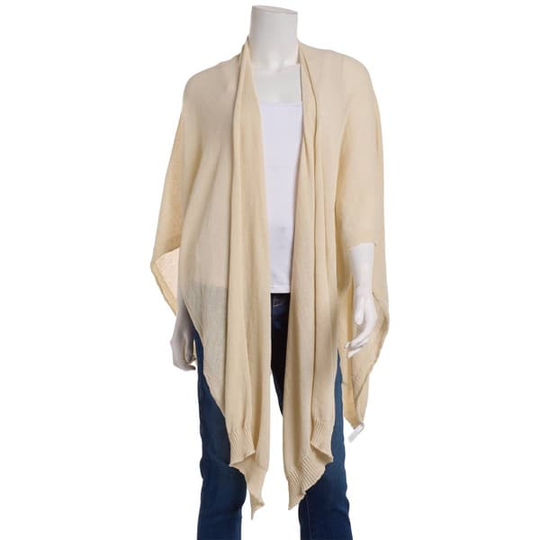 Womens Lulu Solid Light Weight Kimono - image 