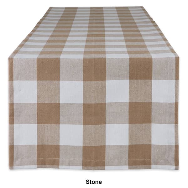 DII&#174; Design Imports Buffalo Check Table Runner