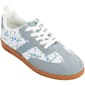 Womens Love 83 Blue Floral Fashion Sneakers - image 2