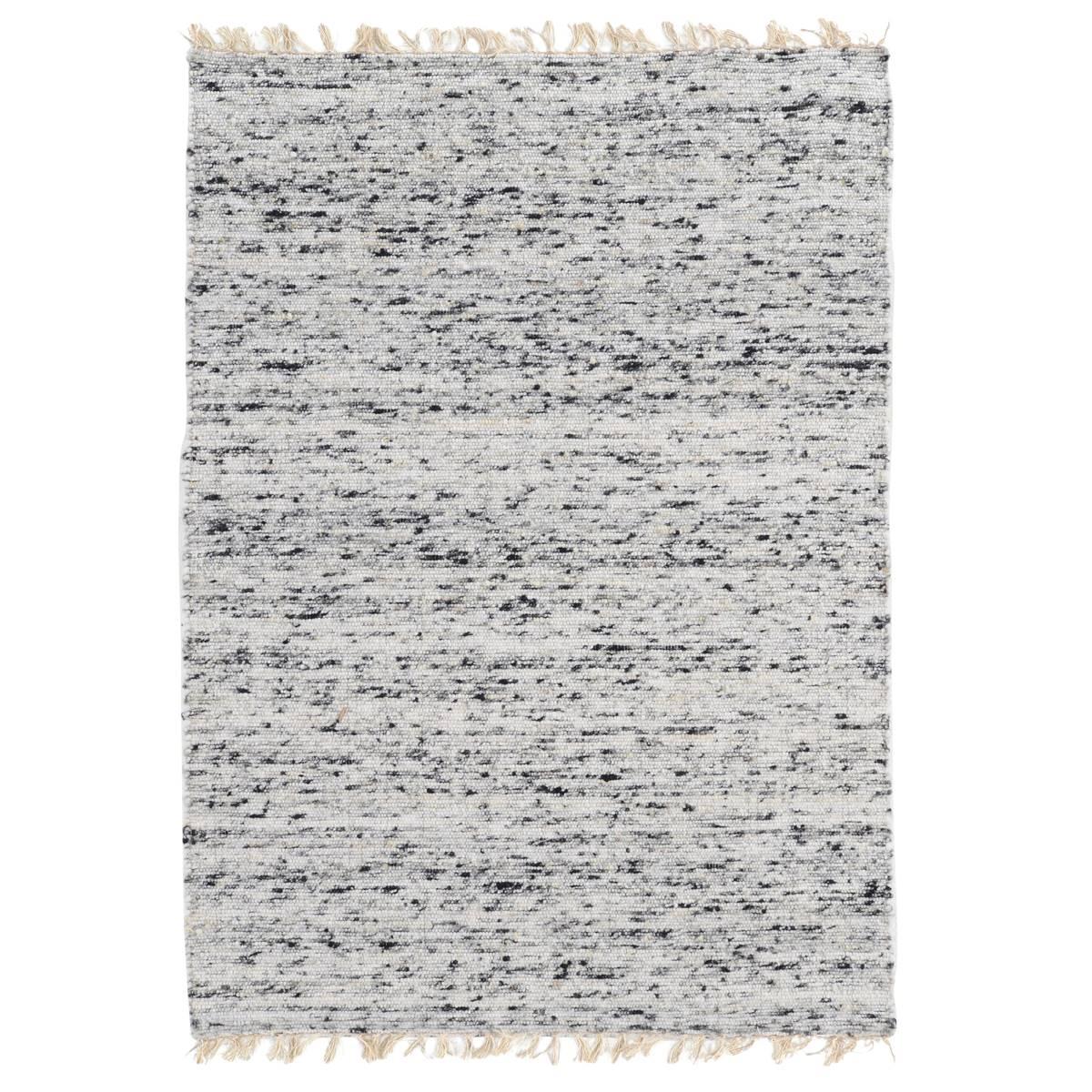 Linon Home Decor Verginia Berber Black Spotted Area Rug -...