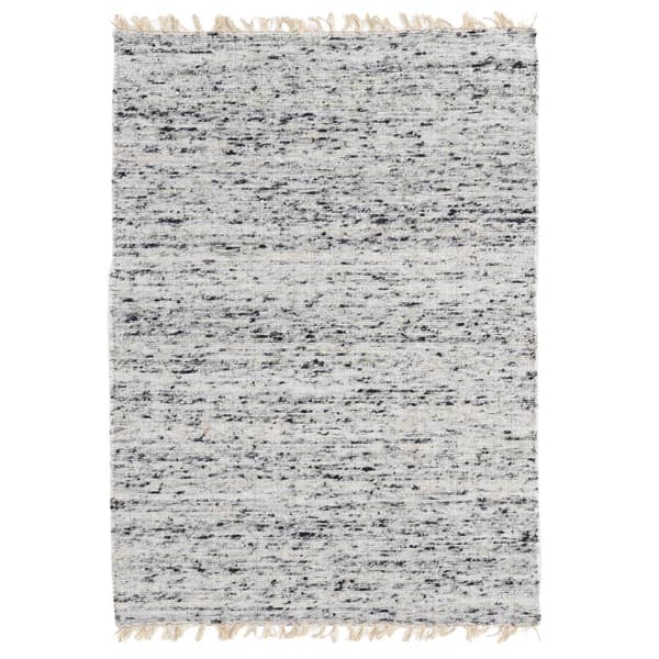 Linon Home Decor Verginia Berber Black Spotted Area Rug - 3x5 - image 