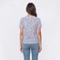Womens LANDS’ END® Short Sleeve Ditsy Floral Henley Tee - image 2