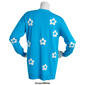 Womens Hannah & Gracie Long Sleeve Flower Cardigan - image 2