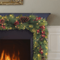 Puleo International 6ft. Pre-Lit Adorned Christmas Garland - image 3